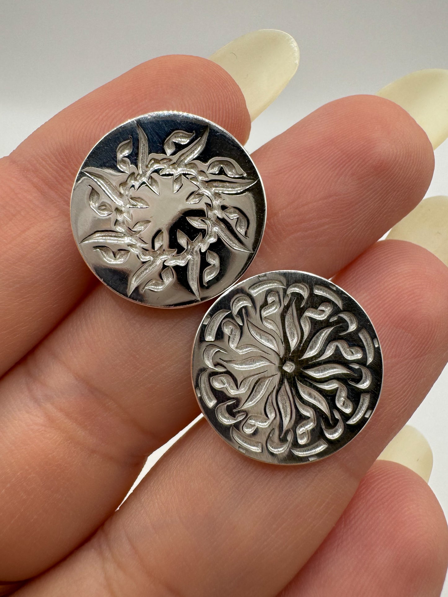 Custom Calligraphy Cufflinks