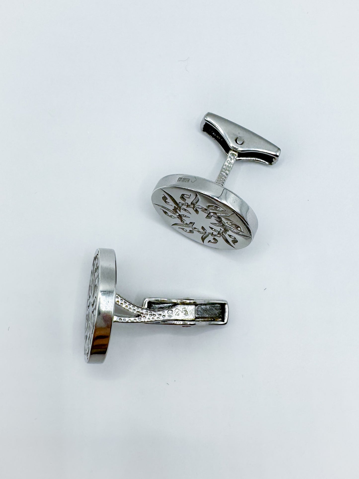 Custom Calligraphy Cufflinks